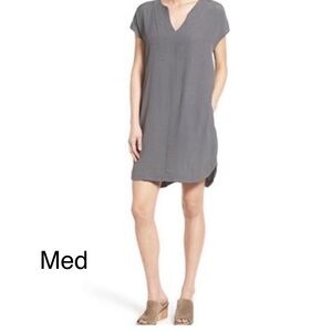 Madewell Du Jour Gray
Shift Dress Medium